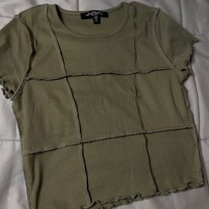 Green with square details top